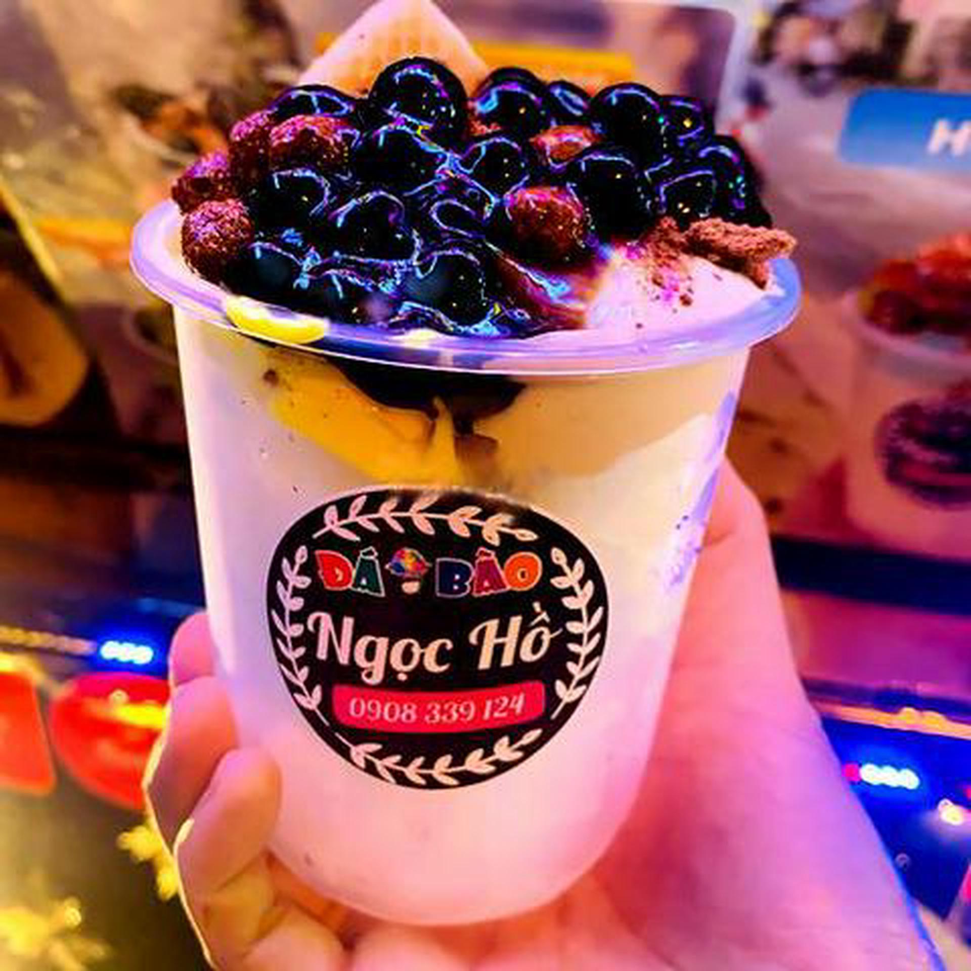 Hình ảnh Đá bào phô mai - tiramisu
