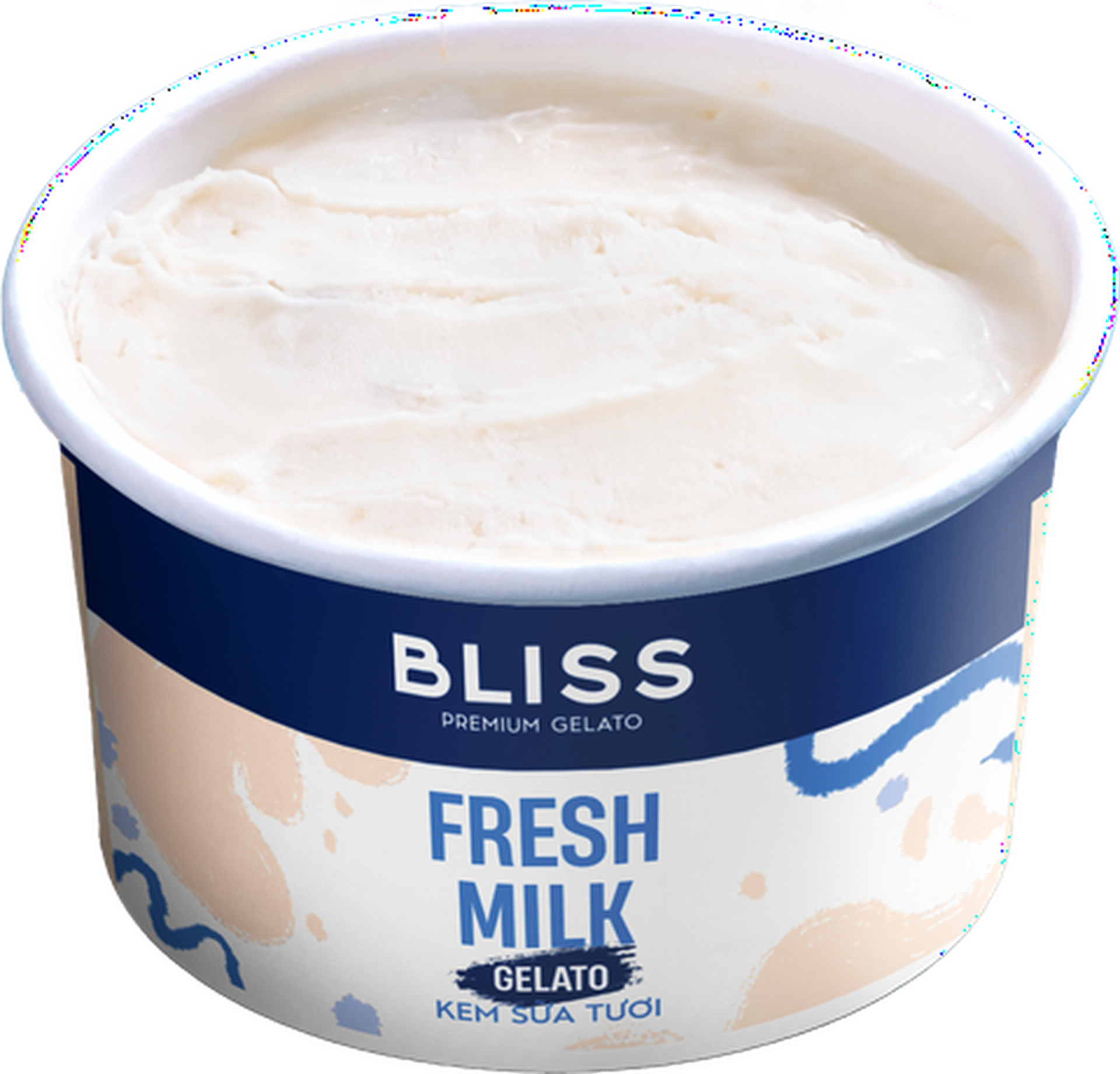 Hình ảnh Kem Sữa Tươi 80ml Bliss Premium Gelato