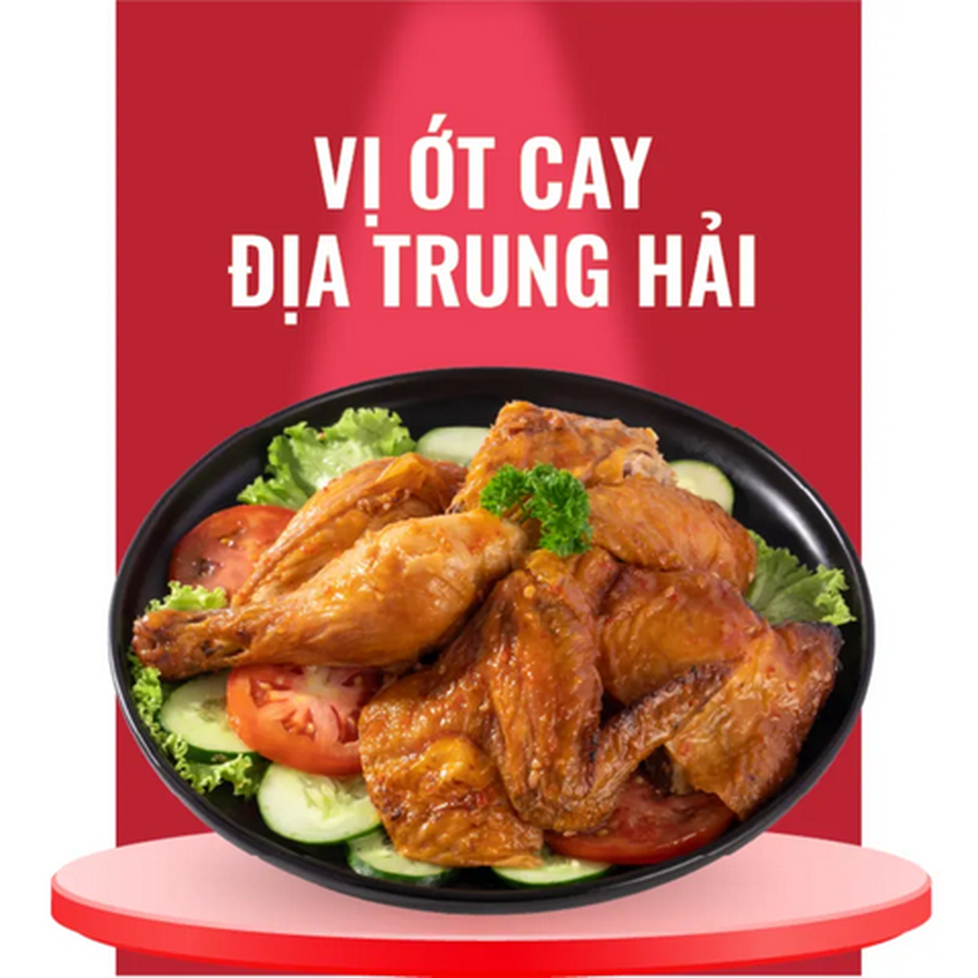 Hình ảnh Gà Nướng Ớt Cay Địa Trung Hải - nửa con