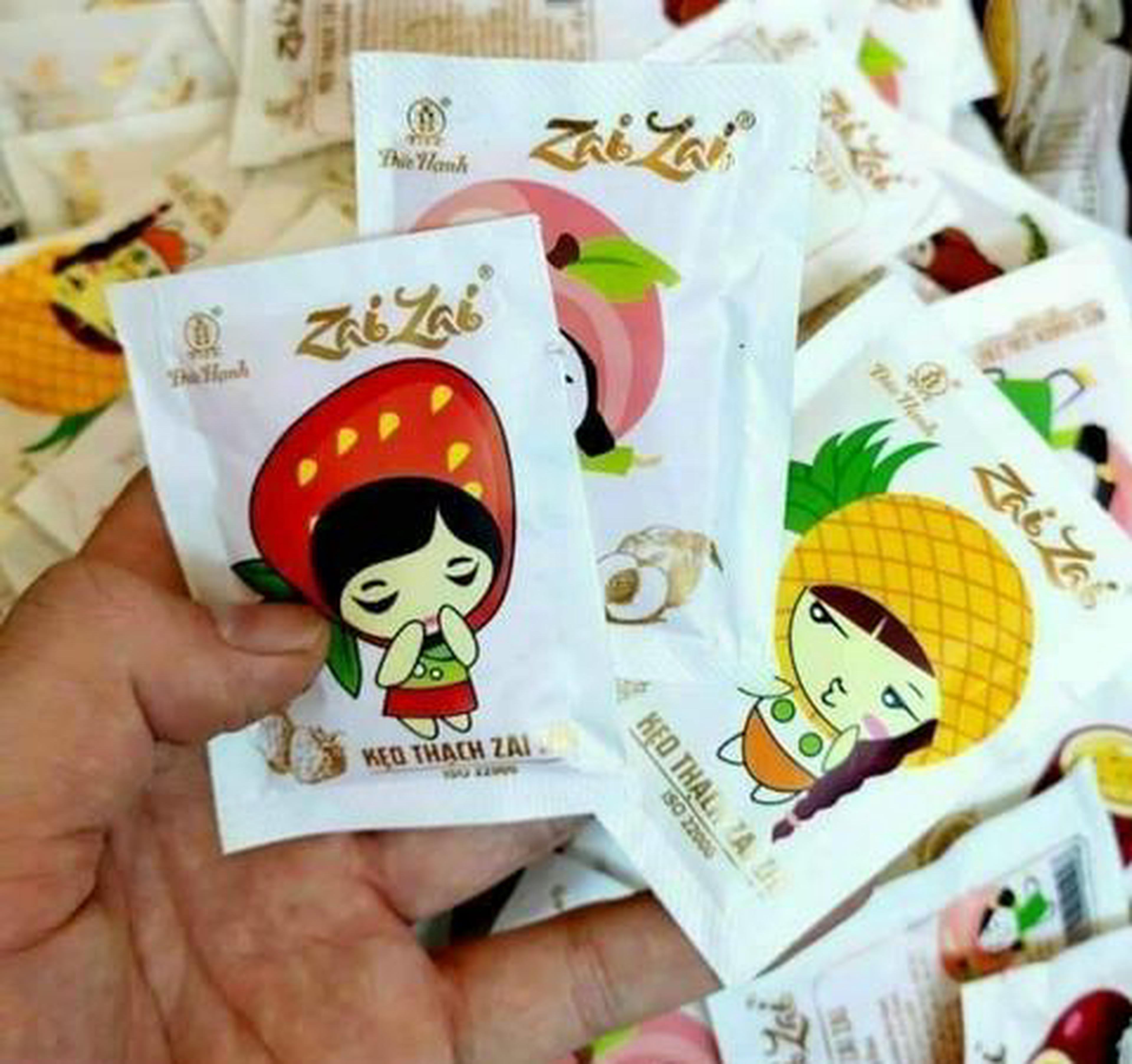 Hình ảnh 500Gram Kẹo Thạch Zai Zai Mix Đủ Vị Siêu Ngon 