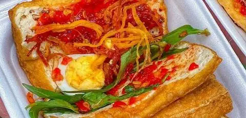 Hình ảnh Đậu Hủ Hấp Và Chiên Rau Răm Thành Hý