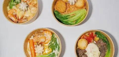 Hình ảnh Mix Food - Cơm Chiên Dương Châu & Mì Trộn Tóp Mỡ Trứng Lòng Đào - Quốc Lộ 1K