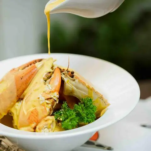 Hình ảnh Cua Tập Tạ - Mì Cua Xốt Trứng Muối - Bạch Đằng