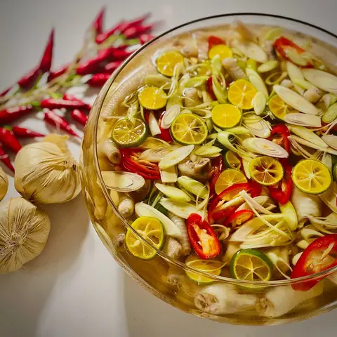 Hình ảnh Tiệm Ăn Vặt PiChi - Chân Gà & Tai Heo Sốt Thái - Miếu Gò Xoài