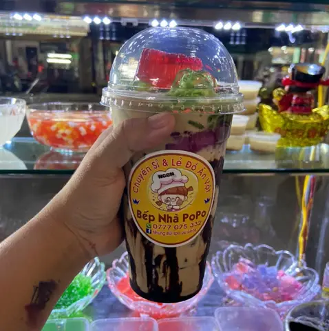 Hình ảnh Bếp Nhà Popo - Trà Sữa, Trà Trái Cây & Bánh Tráng Trộn - Tỉnh Lộ 10