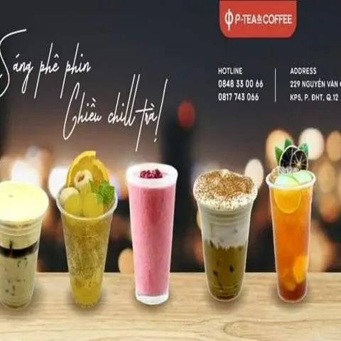 Hình ảnh P-Tea & Coffee - Cà Phê Muối & Trà Sữa Đậm Vị - Nguyễn Văn Quá
