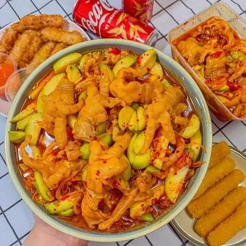 Hình ảnh Chân Gà Rút Xương Sốt Thái Bà Béo - Hà Huy Giáp