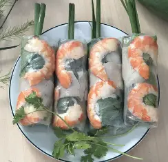 Hình ảnh Gỏi Cuốn Bà Ba - Âu Cơ