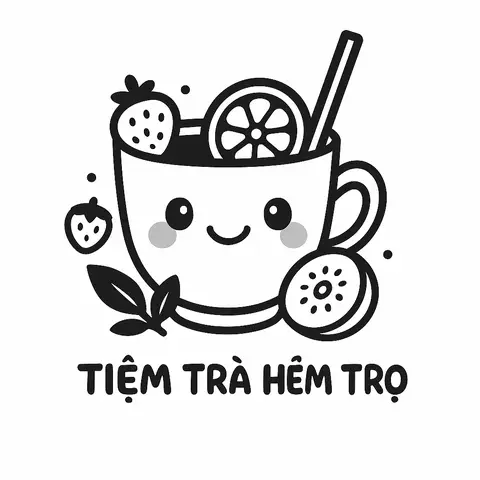 Hình ảnh Tiệm Trà Hẻm Trọ - Trà Trái Cây - Bùi Văn Ba