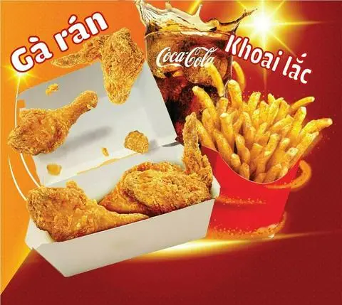 Hình ảnh Gà Rán & Khoai Lắc Đặng Nguyễn - Bùi Minh Trực