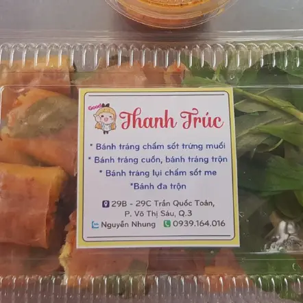 Hình ảnh Bánh Tráng Chấm - Thanh Trúc - Trần Quốc Toản