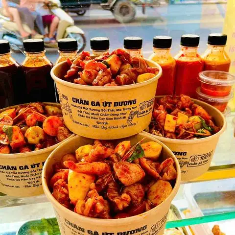 Hình ảnh Chân Gà Sốt Thái Út Dương - Đường Số 3