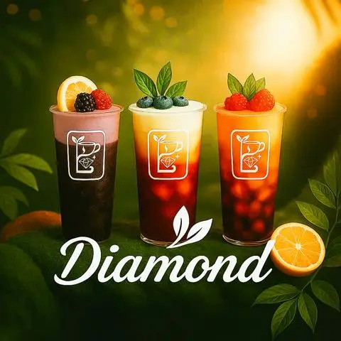 Hình ảnh Trà Sữa Diamond Tea - Trà Trái Cây & Matcha - Lý Thường Kiệt