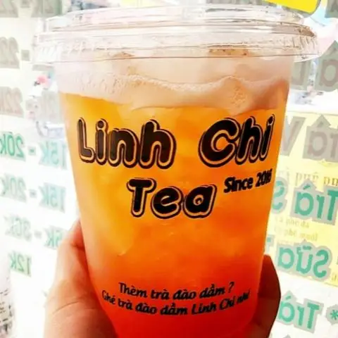 Hình ảnh Trà Đào Dầm Linh Chi - Trần Văn Quang