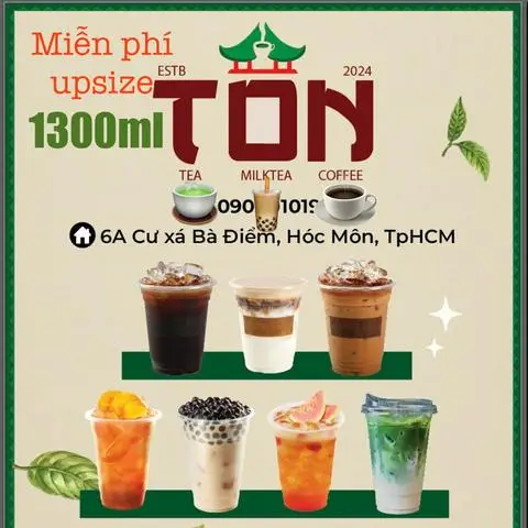 Hình ảnh TÔN Gu Trà Đậm Vị - Tea, Coffee & Milk Tea - Cư Xá Bà Điểm