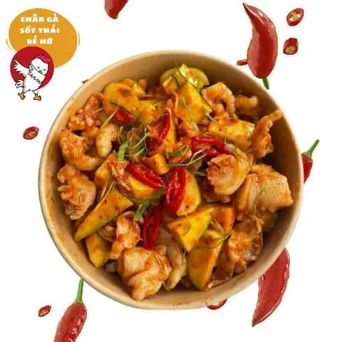 Hình ảnh Chân Gà Sốt Thái Bé Mỡ - Xô Viết Nghệ Tĩnh