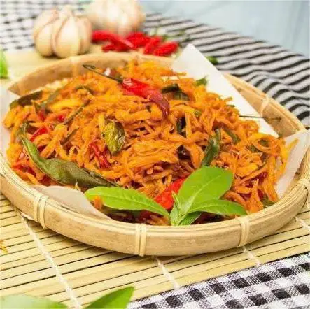 Hình ảnh Khô Gà Lá Chanh - Ăn Vặt Ngon - Trần Văn Đang