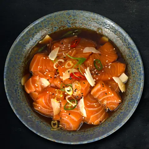 Hình ảnh Cá Hồi Ngâm Tương - Chang Ny - Đường Số 1