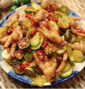Hình ảnh Chân Gà Sốt Thái 3tfood - Vương Thừa Vũ