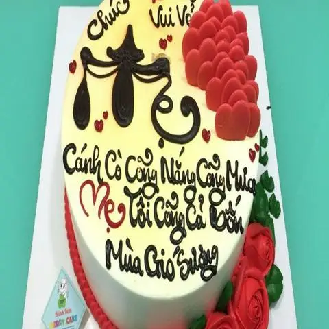 Hình ảnh Bánh Kem Merry Cake - Nơ Trang Long