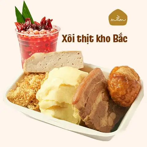 Hình ảnh Mềm - Xôi Thịt Kho Bắc - Cửu Long