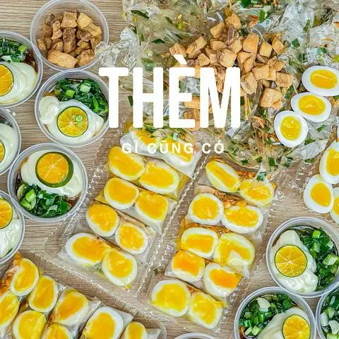 Hình ảnh Thèm Gì Cũng Có - Bánh Tráng Tóp Mỡ Trứng Lòng Đào - 350 Thống Nhất