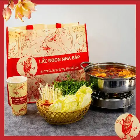 Hình ảnh Lẩu Ngon Nhà Bắp - Lẩu Gà Lá É, Lẩu Gà Lá Giang & Lẩu Thái - Lê Thị Hồng