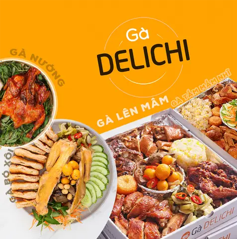 Hình ảnh Gà Delichi - Gà Nướng Muối Ớt & Gà Lên Mâm - Vườn Chuối