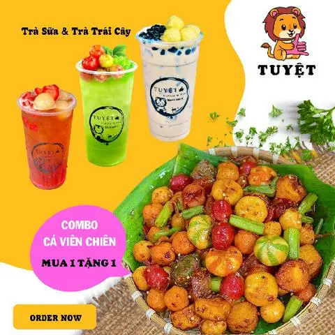 Hình ảnh Tuyệt Trà Sữa & Cá Viên Chiên - Tân Hàng