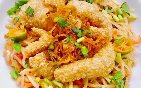 Hình ảnh Gỏi Đu Đủ Thái Lan - Ni Sư Huỳnh Liên