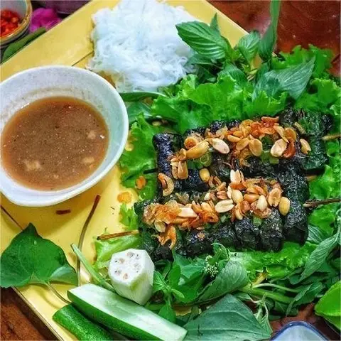 Hình ảnh Bò Lá Lốt & Nem Nướng Hà Béo - Huỳnh Tấn Phát