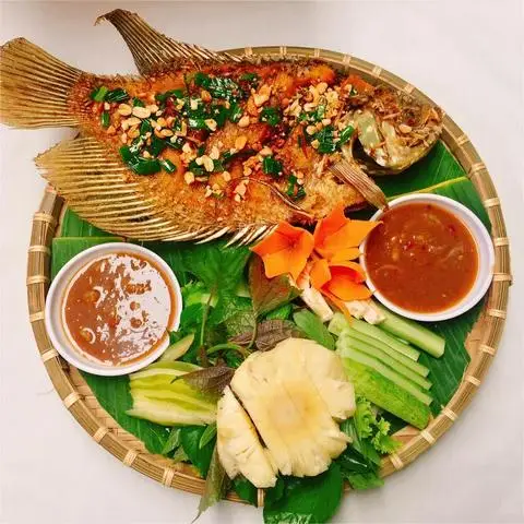 Hình ảnh Cá Tai Tượng Chiên Xù Gành Hào Quán - Hậu Giang