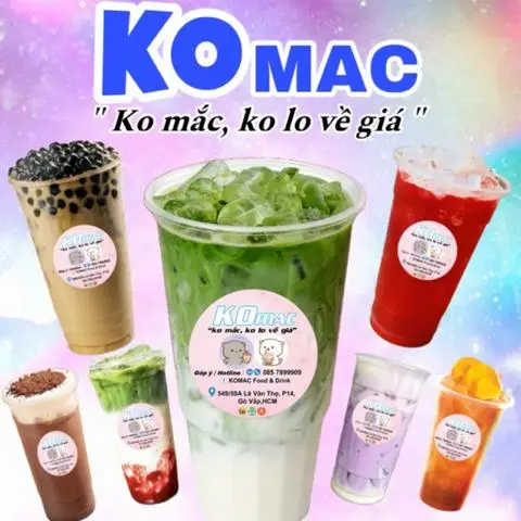 Hình ảnh KOMAC - Trà Sữa, Latte & Trà Trái Cây - Lê Văn Thọ