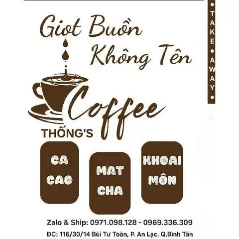 Hình ảnh Giọt Buồn Không Tên Coffee - Matcha, Cacao & Khoai Môn Latte - Bùi Tư Toàn