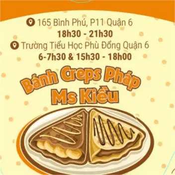 Hình ảnh Ms Kiều - Bánh Creps Pháp - Bình Phú