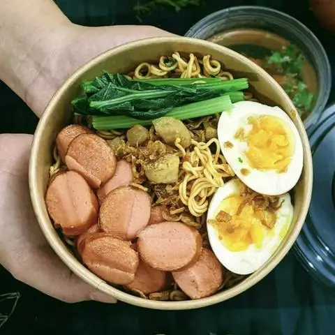 Hình ảnh Ăn Chơi Ăn No Gì Cũng Có - Mì Trộn Hoành Thánh Khô & Há Cảo Dimsum - Lê Ngã