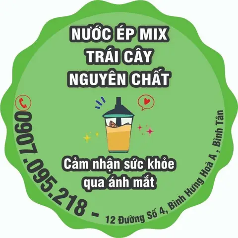 Hình ảnh Nước Ép & Sinh Tố Mix Nguyên Chất - Nguyễn Thái Bình