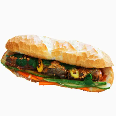 Hình ảnh Bánh Mì Chả Cá Nóng -  Khuông Việt