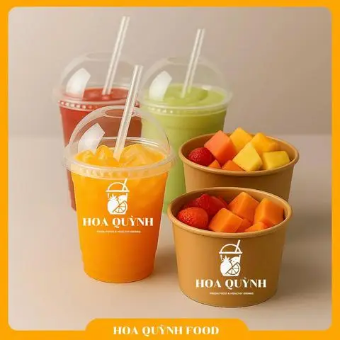Hình ảnh Hoa Quả Gọt Sẵn Và Trái Cây Tươi Hoa Quỳnh - Đê La Thành Nhỏ