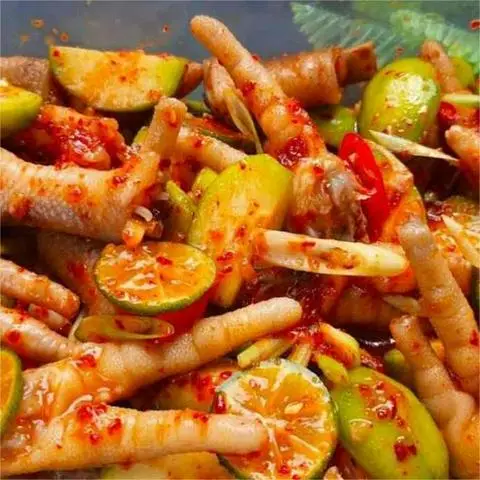 Hình ảnh  Cherry Xuyến - Chân Gà Sốt Thái & Chân Gà Sả Tắc - Lộ Tẻ