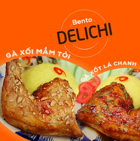 Hình ảnh Bento Delichi - Cơm Gà Xối Mỡ & Cơm Gà Mắm Tỏi - Nguyễn Thái Bình
