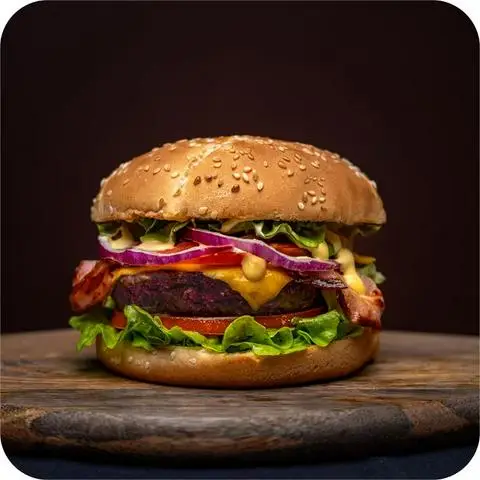 Hình ảnh Bé Heo - Hamburger & Mì Trộn Tóp Mỡ - Dương Cát Lợi