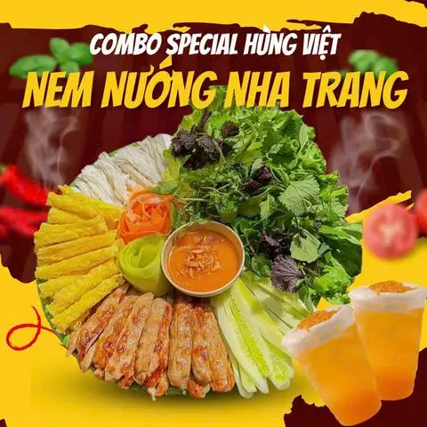 Hình ảnh Đặc Sản Nem Nướng Nha Trang Hùng Việt - Nơ Trang Long