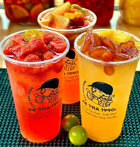 Hình ảnh Xe Trà 1990s - Trà Trái Cây Tươi Không Syrup - Bùi Đình Túy