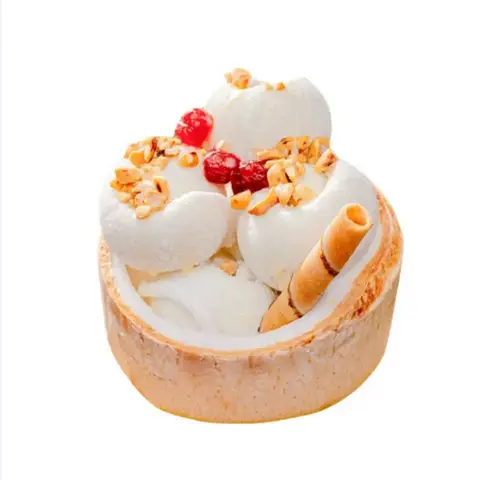 Hình ảnh Kem Dừa Hạnh Phúc - Đường Số 3