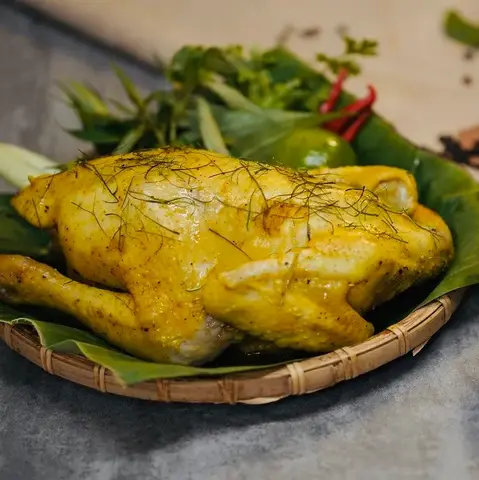 Hình ảnh Gà Hấp Muối Chanh Sả & Gà Ủ Muối Hoa Tiêu BILL FOOD - Quang Trung