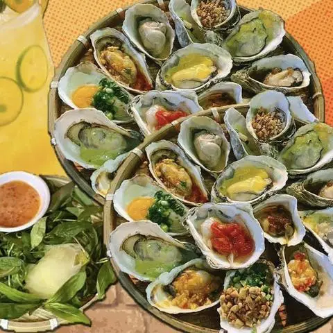 Hình ảnh  Hàu Nướng Út Báo - 15 Vị Sốt 5k - Lãnh Binh Thăng