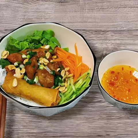 Hình ảnh Bún Thịt Nướng, Gỏi Cuốn Anh Ba - Trường Sa