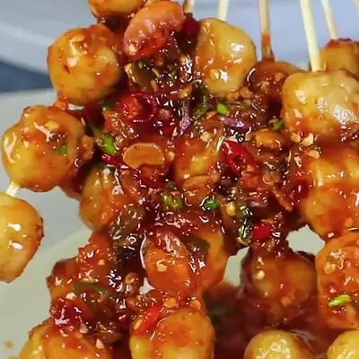 Hình ảnh Siêu Thị Ăn Vặt Bé Mỡ - Cá Viên Chiên - Cao Thắng