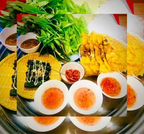 Hình ảnh Bánh Xèo Giòn Giòn - Bò Nướng Lá Lốt Mỡ Chài - Hồ Thị Kỷ